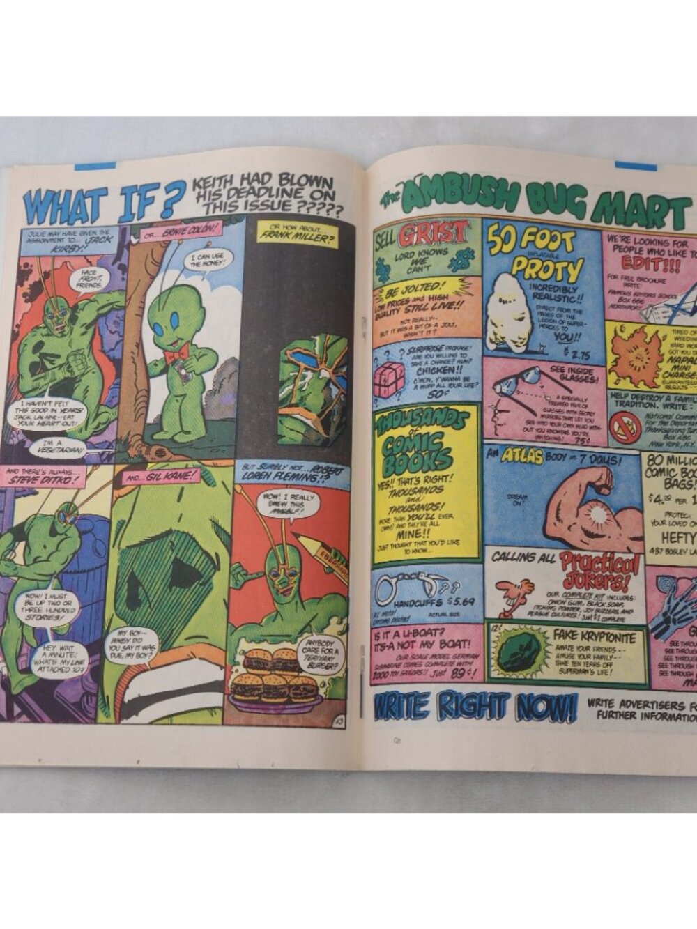 Ambush Bug 3 DC Comics 1985 FN/VF 7.0 Keith Giffen Newsstand - Picture 5 of 9